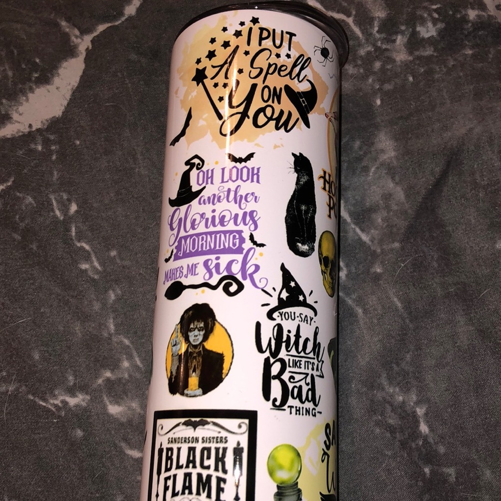 Hocus Pocus Tumbler Drinking Cup Disney